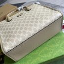 1:1 Replica Gucci Small Tote Bag With Interlocking G Beige For Women, Women's Bags 12.2in/31cm GG ‎659983 UULBT 9683
