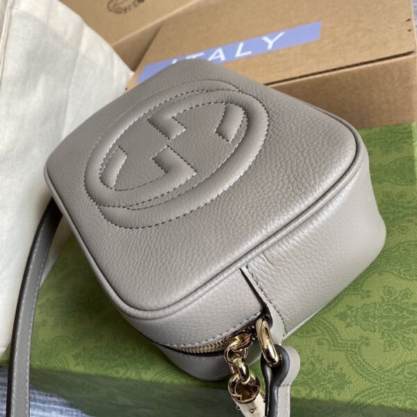 1:1 Replica Gucci Soho Small Disco Bag Red For Women, Women's Bags, Shoulder And Crossbody Bags 8in/21cm GG 308364