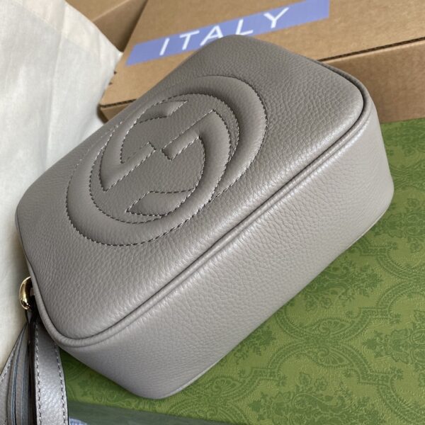 1:1 Replica Gucci Soho Small Disco Bag Red For Women, Women's Bags, Shoulder And Crossbody Bags 8in/21cm GG 308364