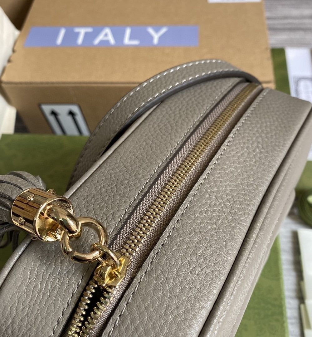 1:1 Replica Gucci Soho Small Disco Bag Red For Women, Women's Bags, Shoulder And Crossbody Bags 8in/21cm GG 308364