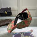 Gucci Strawberry Supreme Baseball Hat Beige GG Hat