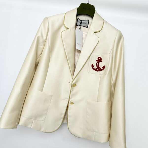 Gucci Suit Blazers Cream For Women