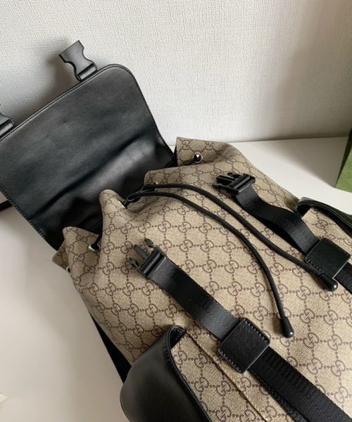 1:1 Replica Gucci Supreme Cream Backpack For Men 16.5in/42cm GG