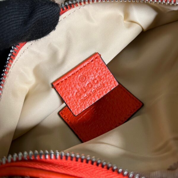 1:1 Replica Gucci The North Face x Gucci Belt Bag Beige And Ebony Original GG Canvas For Women 8.7in/22cm 650299 GY5UN 8895