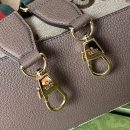 1:1 Replica Gucci Tote Bag With Jumbo Camel And Ebony Jumbo GG Canvas For Women 14.6in/37cm ‎678839 UKMDG 2570