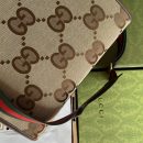 1:1 Replica Gucci Tote Bag With Jumbo Camel And Ebony Jumbo GG Canvas For Women 14.6in/37cm ‎678839 UKMDG 2570