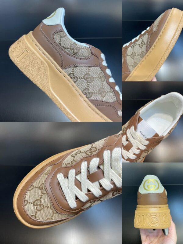 Gucci Women's GG Sneaker Brown And Beige For Women 676092 UPG20 2866
