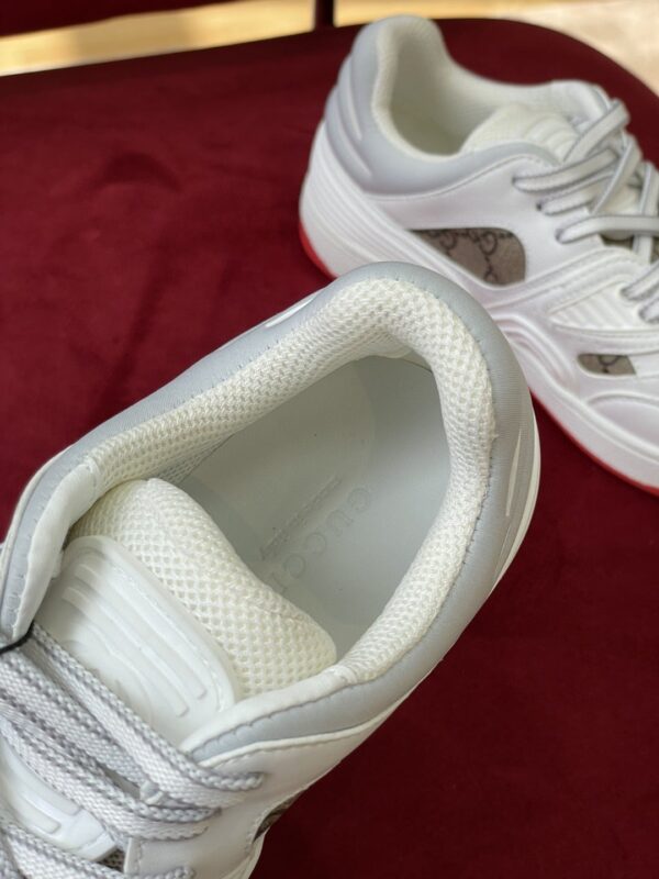 Gucci Women's GG Sneaker Gucci Basket Donna White Demetra For Women ‎700291
