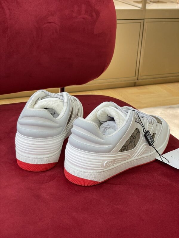 Gucci Women's GG Sneaker Gucci Basket Donna White Demetra For Women ‎700291