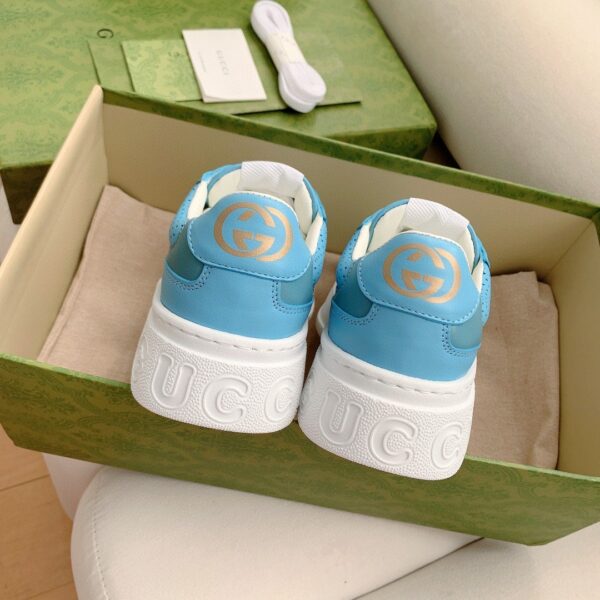 Gucci Women's GG Sneaker Light Blue Supreme For Women ‎700775