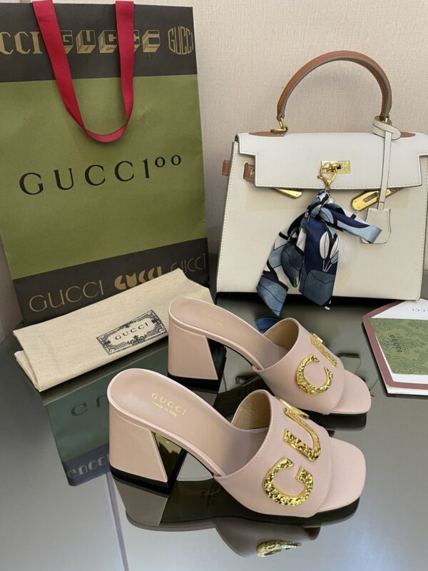 Gucci Women's 'Gucci' Slide Sandal Light Pink For Women GG