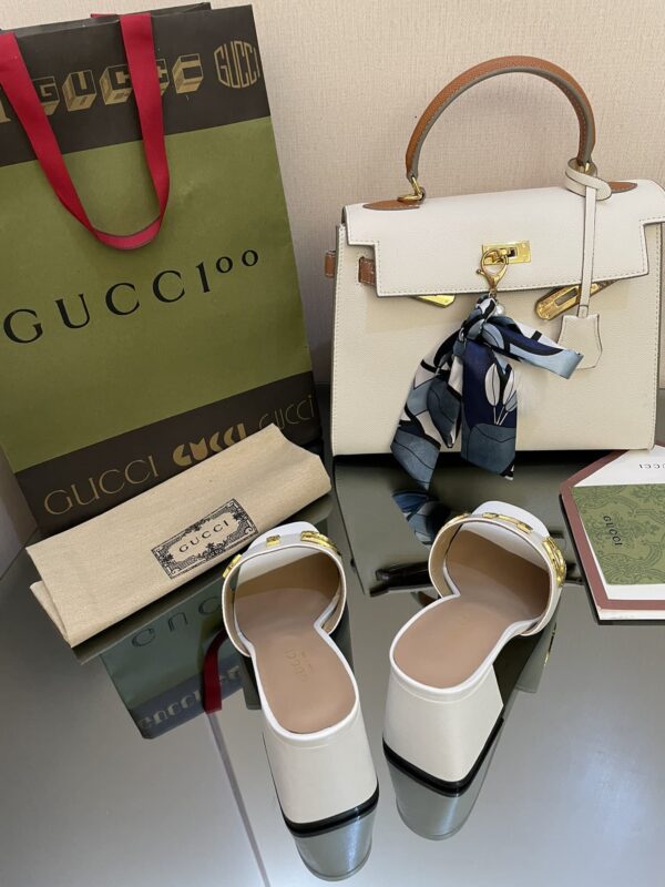 Gucci Women's 'Gucci' Slide Sandal White For Women GG