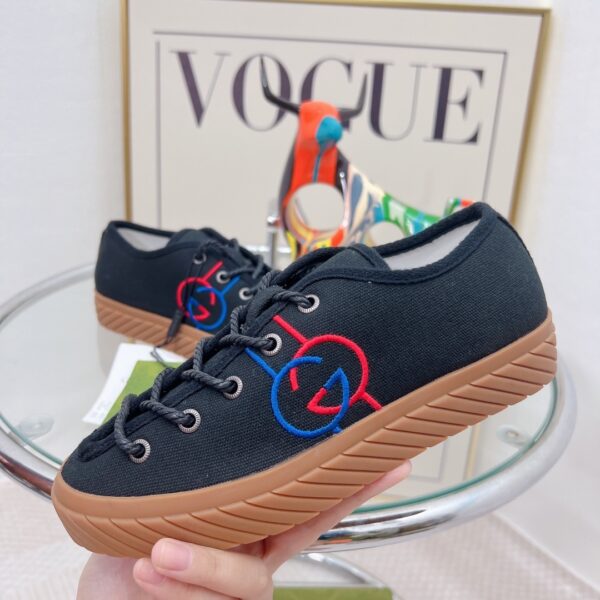 Gucci Women's Interlocking G Sneaker Black For Women GG
