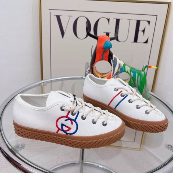 Gucci Women's Interlocking G Sneaker White For Women GG