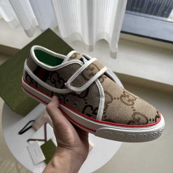 Gucci Women's Maxi GG Tennis 1977 Sneaker Brown For Women ‎692918 UKO70 2584