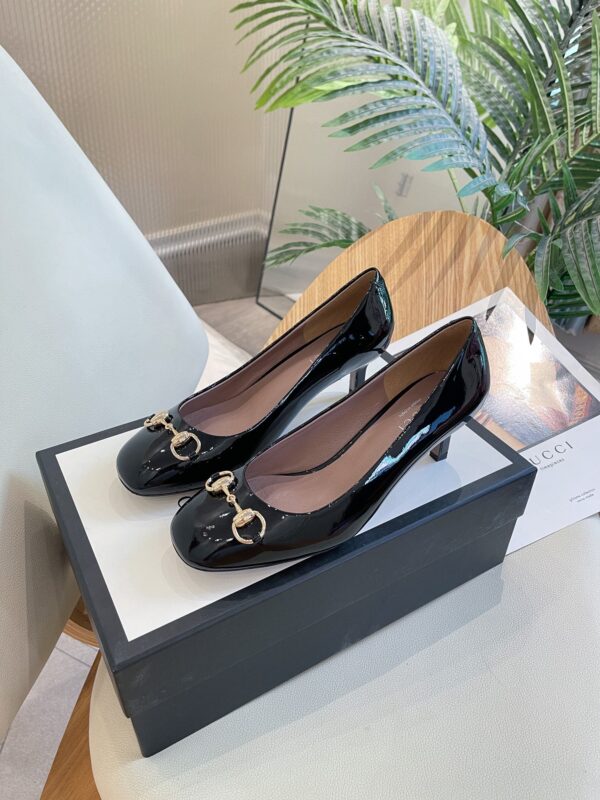 Gucci Women's Pump With Horsebit Black For Women GG