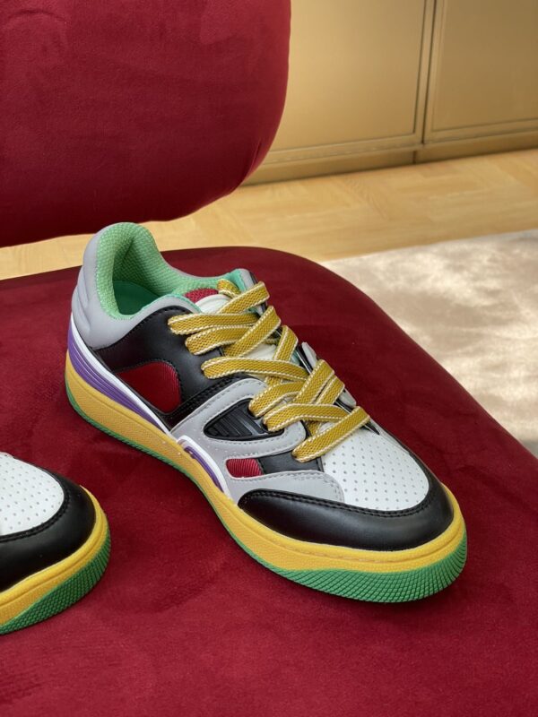 Gucci Women's Sneaker Gucci Basket Donna Black Demetra For Women ‎697882 2SH90 1072