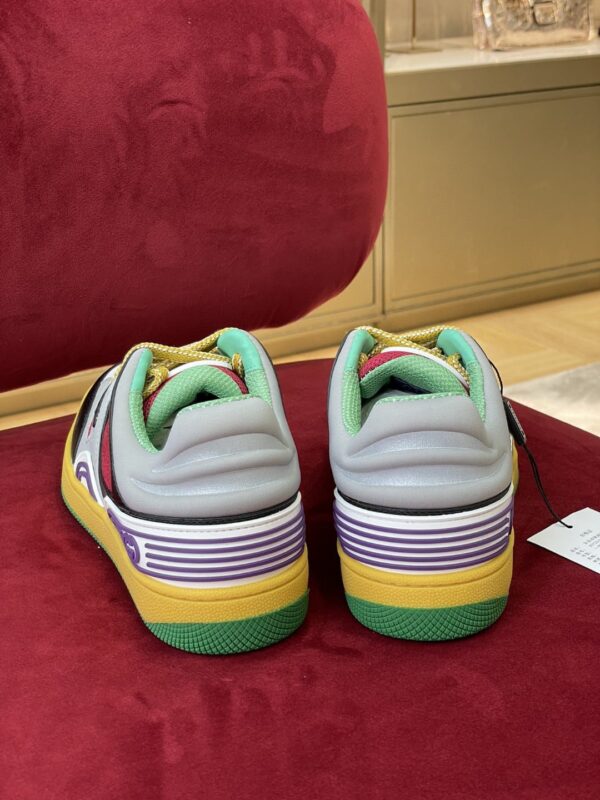 Gucci Women's Sneaker Gucci Basket Donna Black Demetra For Women ‎697882 2SH90 1072