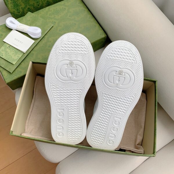 Gucci Women's Sneaker White With Gucci Print For Women 670408 1XL10