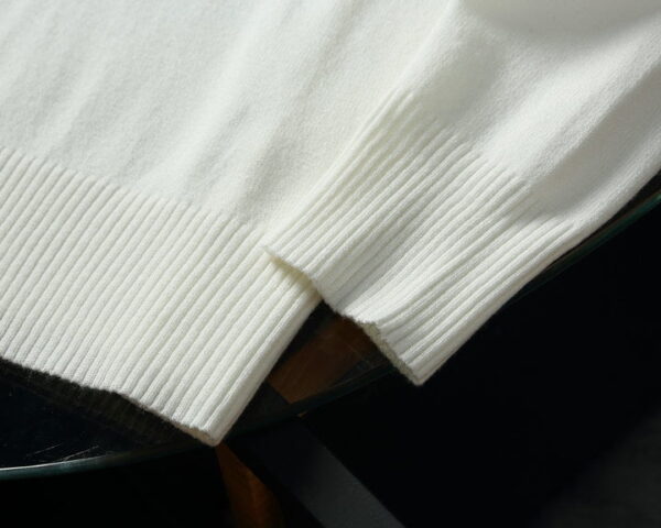 Gucci Wool Jacquard Logo Jumper White For Men