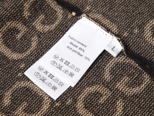 Gucci Wool Knitted GG Sweatshirt Brown For Men