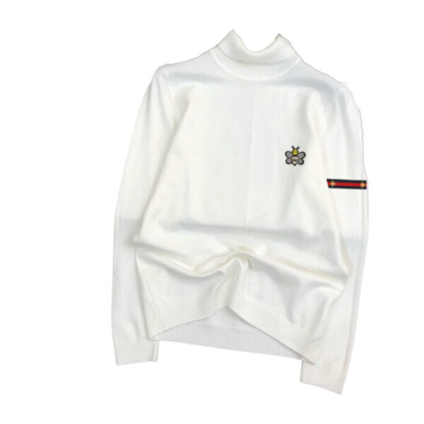 Gucci Wool Sweater Pullover White For Men