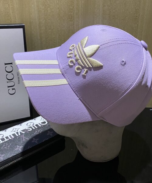 Gucci x Adidas Baseball Hat Blue GG Hat
