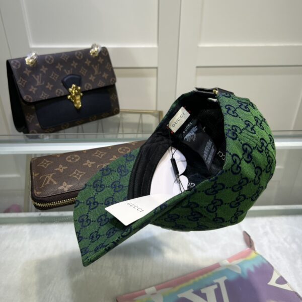 Gucci x Adidas Baseball Hat Green GG Hat