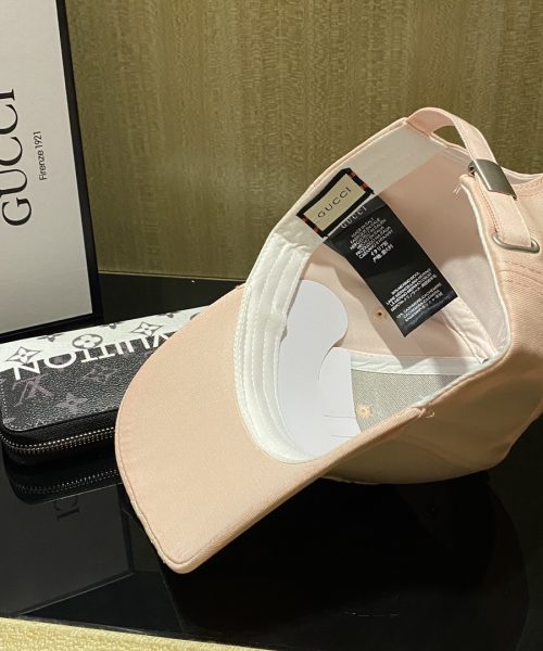 Gucci x Adidas Baseball Hat Pink GG Hat