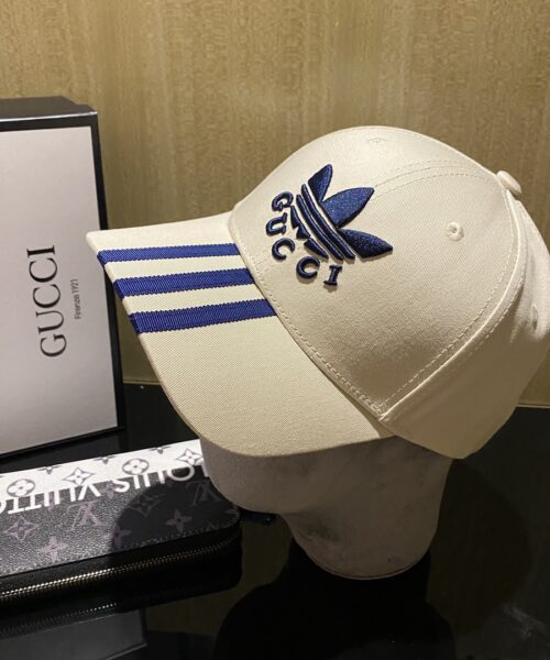 Gucci x Adidas Baseball Hat Pink GG Hat