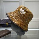 Gucci x Adidas Bucket Hat Brown GG Hat ‎696484 4HAP2 7164