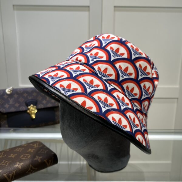 Gucci x Adidas Bucket Hat Multicolor GG Hat ‎696476 4HAQF 6468
