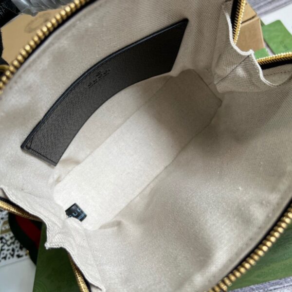 1:1 Replica Gucci x Adidas Horsebit 1955 Mini Bag Black For Women, Women's Bags 7.9in/20cm GG‎ 677212 U3ZDG 8726