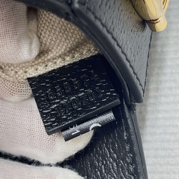 1:1 Replica Gucci x Adidas Horsebit 1955 Mini Bag Black For Women, Women's Bags 8.1in/21cm GG 658574 U3ZDG 8726