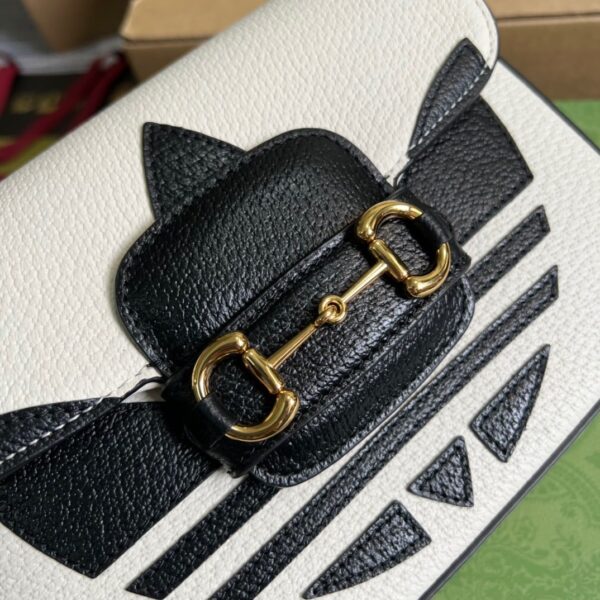 1:1 Replica Gucci x Adidas Horsebit 1955 Mini Bag White For Women, Women's Bags 8.1in/21cm GG 658574 U3ZDG 8727