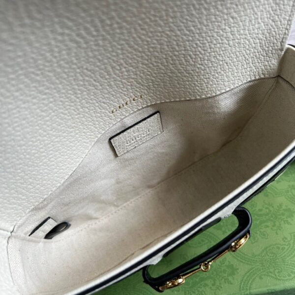1:1 Replica Gucci x Adidas Horsebit 1955 Mini Bag White For Women, Women's Bags 8.1in/21cm GG 658574 U3ZDG 8727
