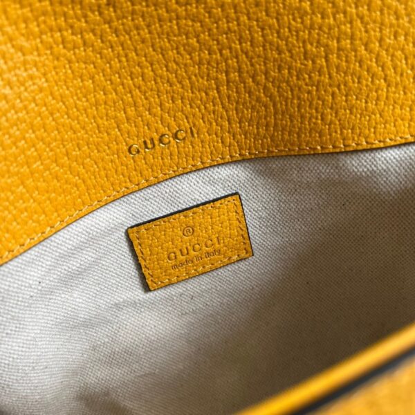 1:1 Replica Gucci x Adidas Horsebit 1955 Mini Bag Yellow For Women, Women's Bags 8.1in/21cm GG 658574 U3ZDG 7775
