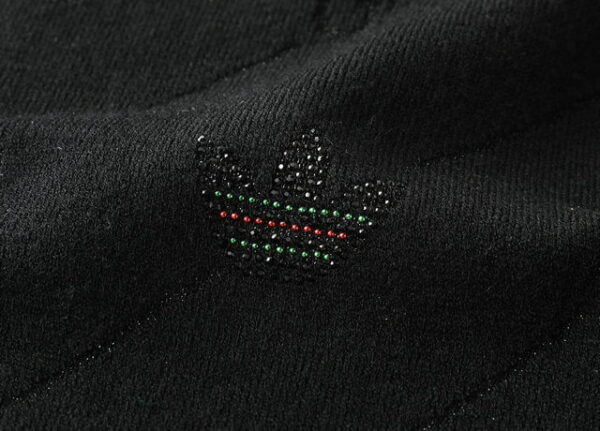 Gucci x Adidas Logo Sweatshirt Black For Men