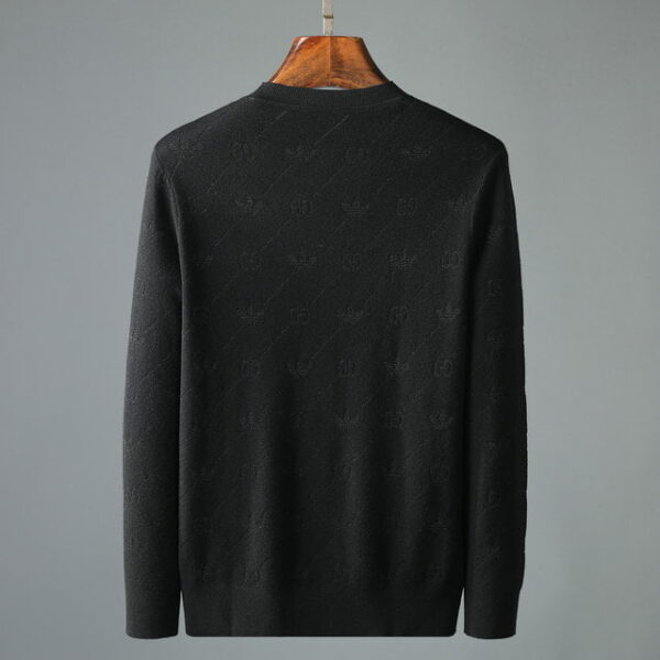 Gucci x Adidas Logo Sweatshirt Black For Men