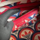 1:1 Replica Gucci x Adidas Mini Duffle Bag Red For Women, Women's Bags 12.4in/32cm GG 702397 U3ZCT 6563