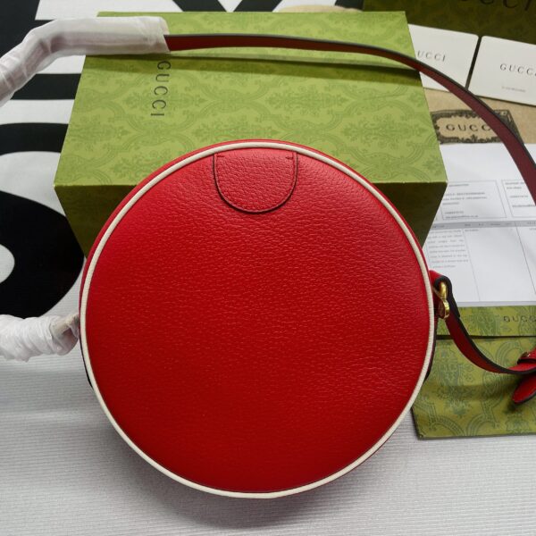 1:1 Replica Gucci x Adidas Ophidia Shoulder Bag Red For Women, Women's Bags 8.6in/22cm GG 702626 DJ24T 6484