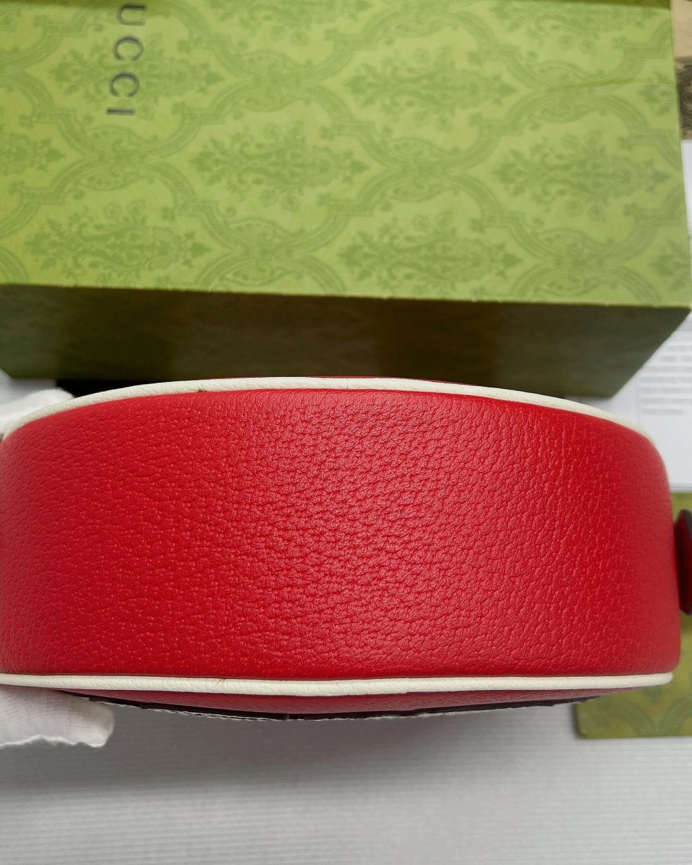 1:1 Replica Gucci x Adidas Ophidia Shoulder Bag Red For Women, Women's Bags 8.6in/22cm GG 702626 DJ24T 6484