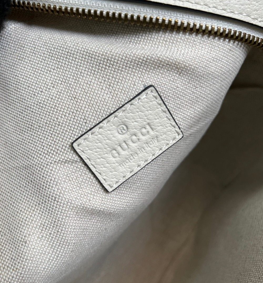 1:1 Replica Gucci x Adidas Ophidia Shoulder Bag White For Women, Women's Bags 8.6in/22cm GG 702626 DJ24T 8847