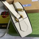 1:1 Replica Gucci x Adidas Ophidia Shoulder Bag White For Women, Women's Bags 8.6in/22cm GG 702626 DJ24T 8847
