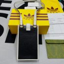 1:1 Replica Gucci x Adidas Phone Case Black For Women, Women's Bags 7.3in/18cm GG‎