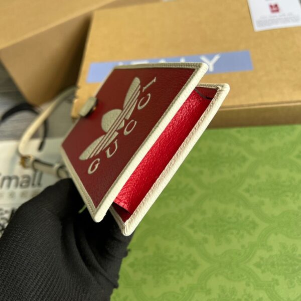 1:1 Replica Gucci x Adidas Phone Case Red For Women, Women's Bags 7.3in/18cm GG‎ ‎702203 UZ3BT 6484