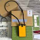 1:1 Replica Gucci x Adidas Phone Case Yellow For Women, Women's Bags 7.3in/18cm GG‎