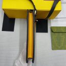 1:1 Replica Gucci x Adidas Phone Case Yellow For Women, Women's Bags 7.3in/18cm GG‎