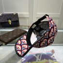 Gucci x Adidas Trefoil Print Baseball Hat Multicolor GG Hat 696485 4HAQF 6468