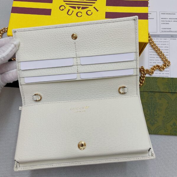 1:1 Replica Gucci x Adidas Wallet With Chain Red For Women, Women's Bags 7.5in/19cm GG 621892 UZ3BG 6484
